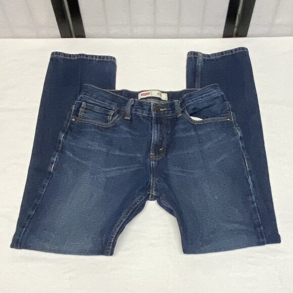 Levi's Mid Rise 511 Slim Fit Straight Denim Jeans 30" x 30" Faded Dark Wash - Picture 7 of 14